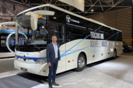 TEMSA showcases its two electric vehicle in France 