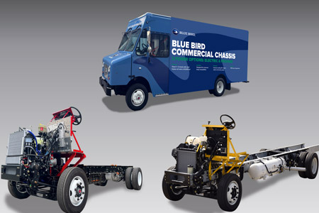 Blue Bird Unveils Its Latest Zero- and Low-Emission Commercial Vehicle Solutions