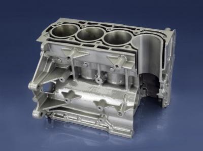 Cylinder block
Material: EN-GJL-250
Dimensions: 355 x 341 x 269 mm
Delivery: first component after 7 weeks
Quantity: 5 