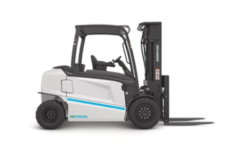 4-wheel electric pneumatic forklifts 
