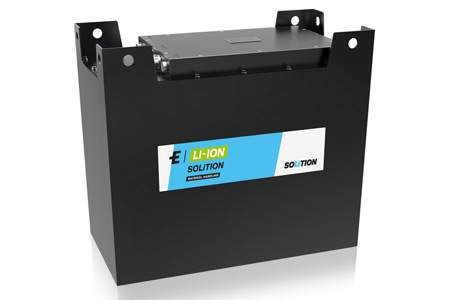 Exide Technologies introduces the Solition Material Handling, an innovative lithium-ion battery.