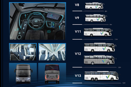 Higer New V Series, Leading Bus New Trend